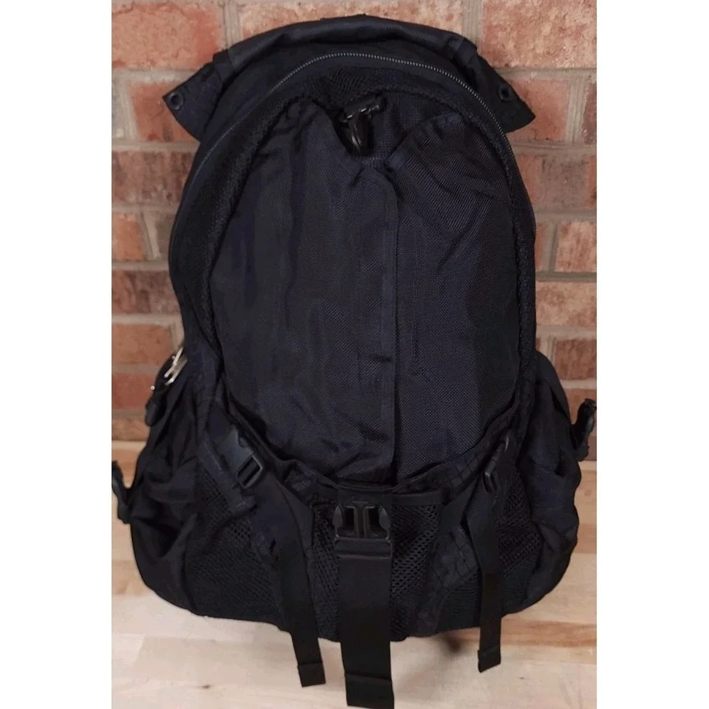 Oakley‎ Software Black Icon Backpack Rucksack Tactical Vintage Y2K Bag